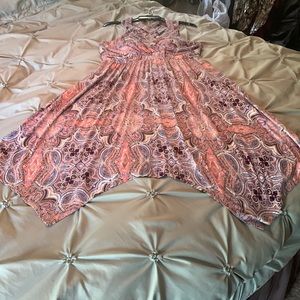 Soma cross back dress with built in bra